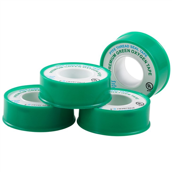 Green Oxygen Line Ptfe sriegio sandarinimo juosta